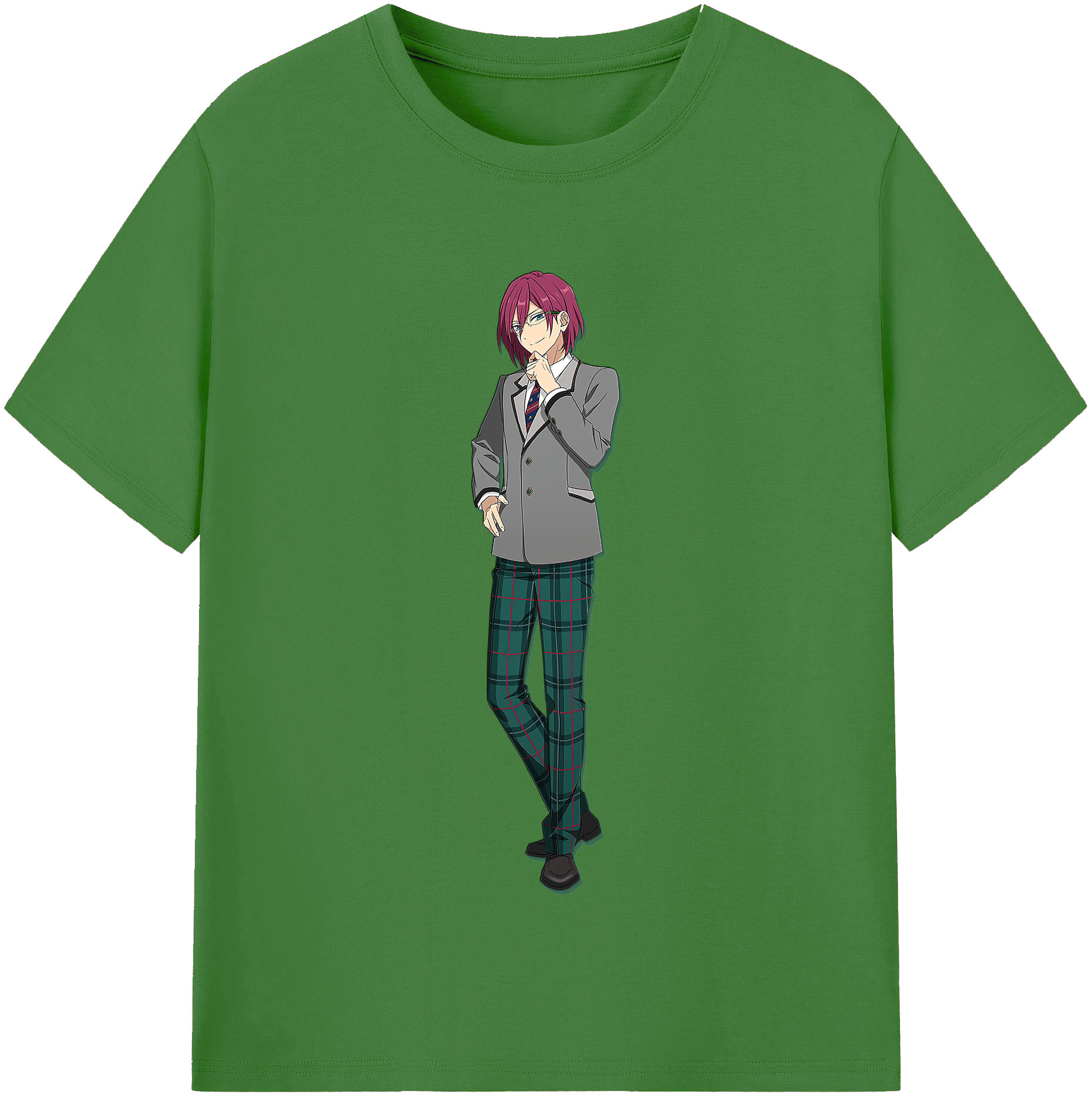 （画像用） あんさんぶるスターズ! Ensemble Stars レディースカジュアルプリントTシャツ（綿100％）
